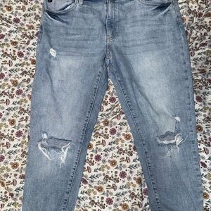 KanCan Light Blue Distressed Skinny Jeans